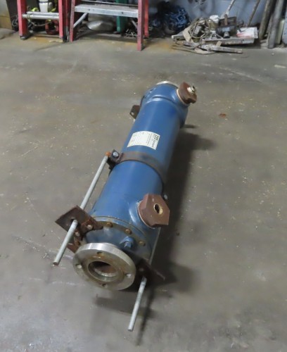 Stainless steel shell and tube condenser