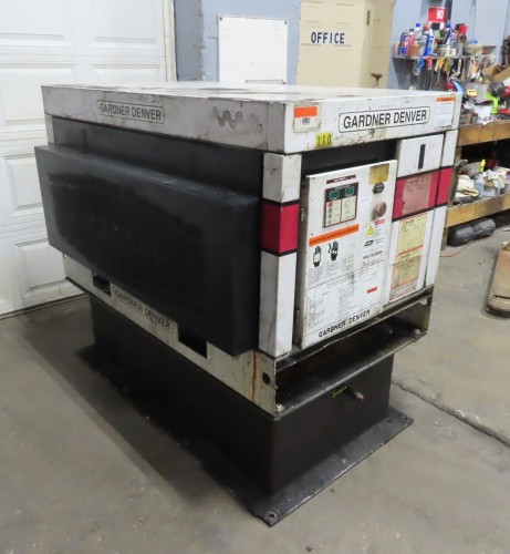 25 HP Gardner Denver Electro-Screw Air Compressor For Sale