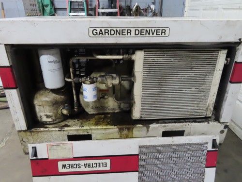 25 HP Gardner Denver Electro-Screw Air Compressor For Sale
