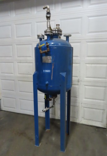 50 gallon stainless steel jacketed tank vessel