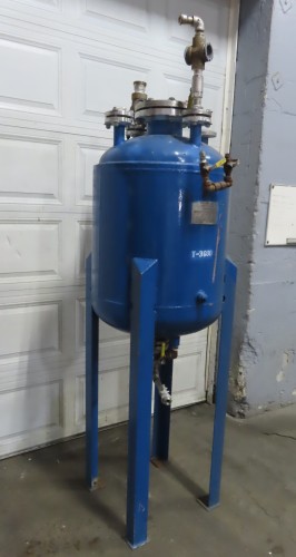 50 gallon stainless steel jacketed tank vessel