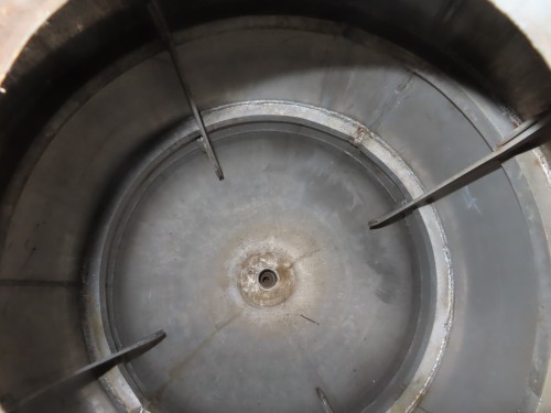 50 gallon stainless steel jacketed tank vessel