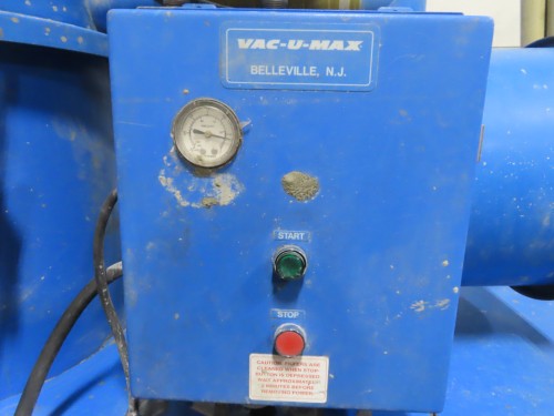 Vac-U-Max Model 1020 Continuous Duty Vacuum Provider for sale