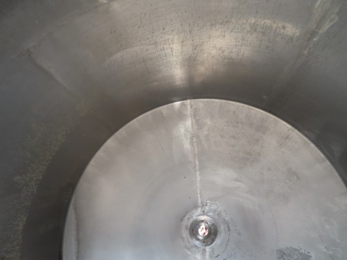 000 gallon stainless steel mix tank with dish bottom for sale