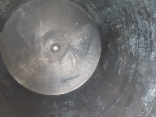 000 gallon stainless steel dish bottom mix tank for sale