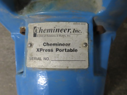 Used Pneumatic Clamp On Tank Mixer Agitator