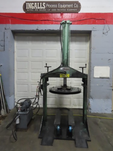 Schold Tank Discharge press
