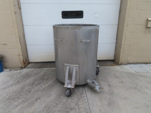 200 gallon stainless steel jacketed tank
