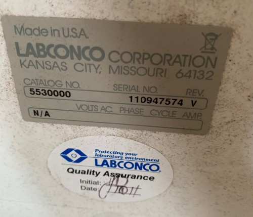 Labconco Vacuum Chamber