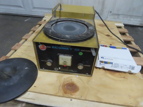 Buehler Ecomet III polishing wheel