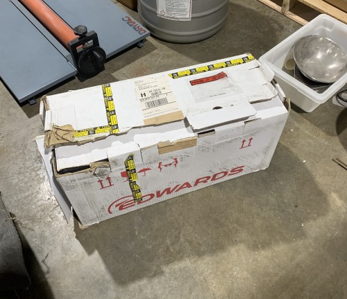 Edwards Rotary Vane Vacuum Pump