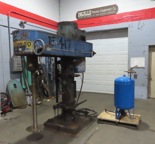 50 hp Hockmeyer High Speed Disperser