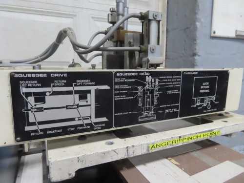 Pressco Screen printing press