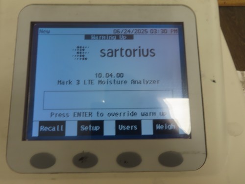 Sartorius Moisture Analyzer
