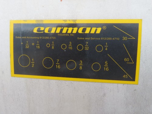 Carman Industries Tumble Tube Processor