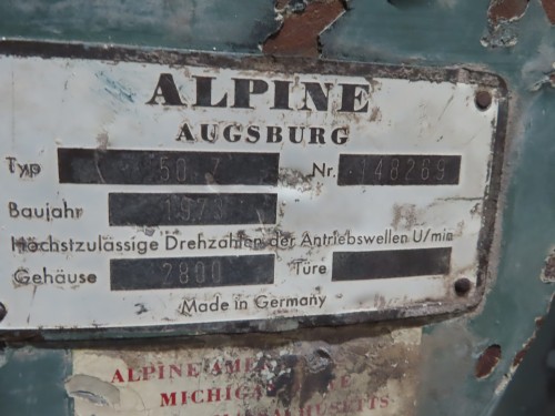 Alpine Pin Mill