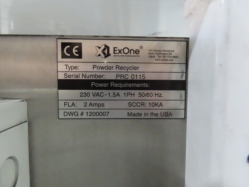 Volkman Powder Vacuum Loader with Vorti-siv screen