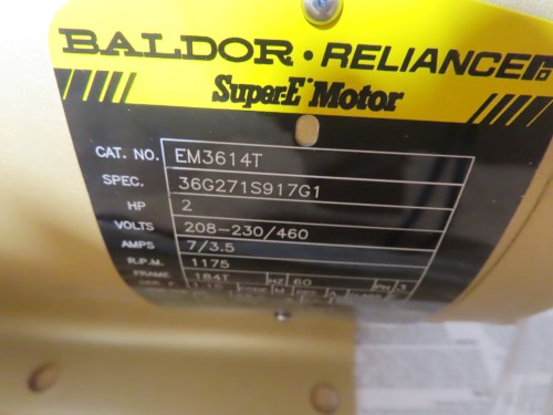 2 hp Baldor