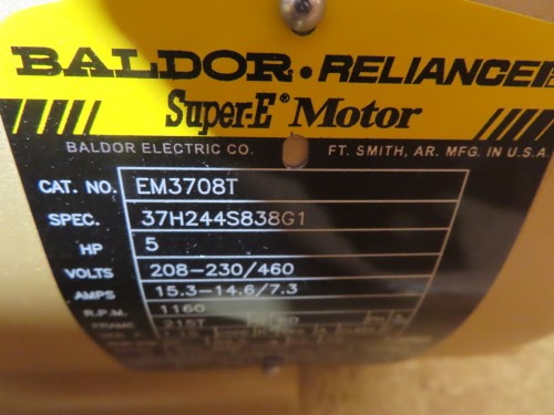 5 hp Baldor
