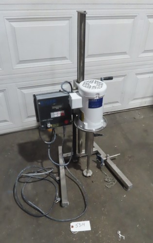1 hp Eiger Machinery Inc. High Speed Lab Disperser