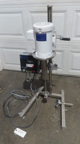 1 hp Eiger Machinery Inc. High Speed Lab Disperser