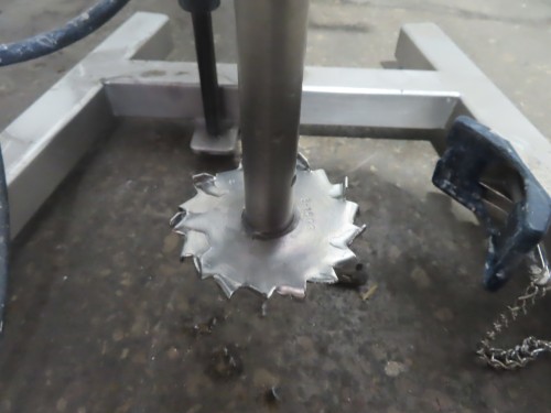 1 hp Eiger Machinery Inc. High Speed Lab Disperser