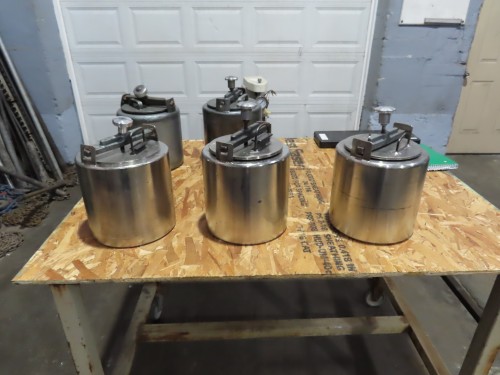 1.3 gallon stainless steel jar mill jars