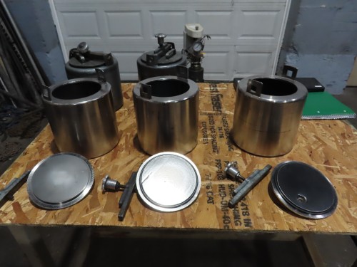 1.3 gallon stainless steel jar mill jars