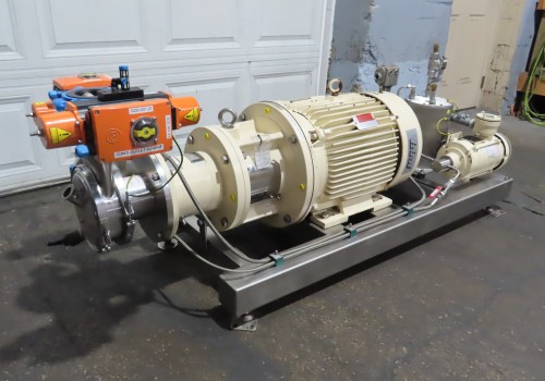 Ystral Conti TDS-3 with fluidizer hopper