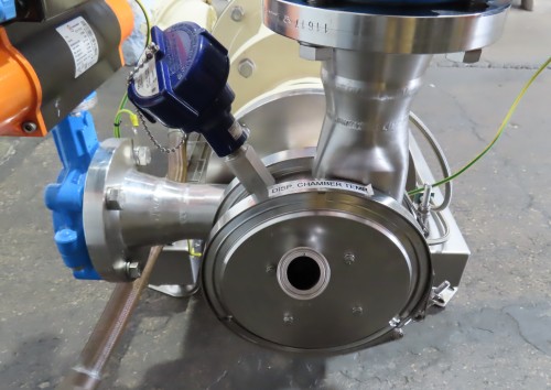 Ystral Conti TDS-3 with fluidizer hopper