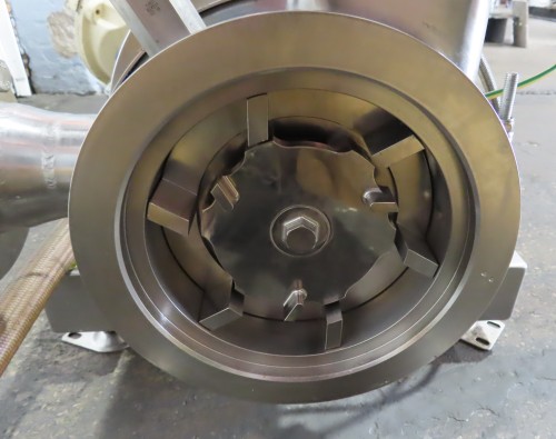 Ystral Conti TDS-3 with fluidizer hopper