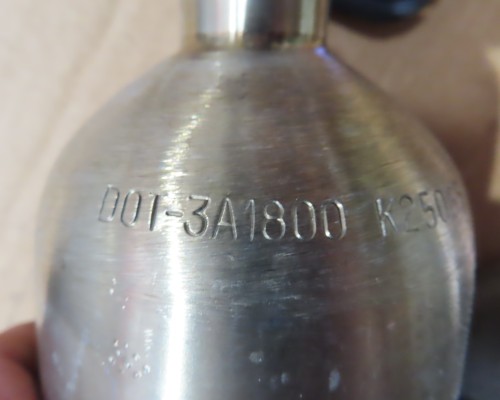 Swagelok DOT-Compliant Transfer Cylinder