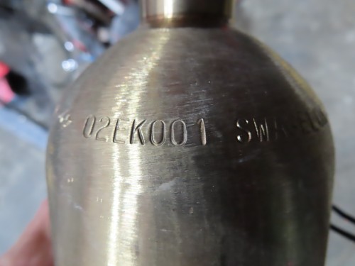 Swagelok DOT Compliant Transfer Cylinder