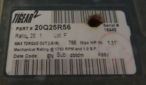 3 hp Gear Reducer