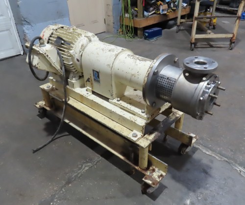 used 25 hp Ross High Shear Inline Mixer