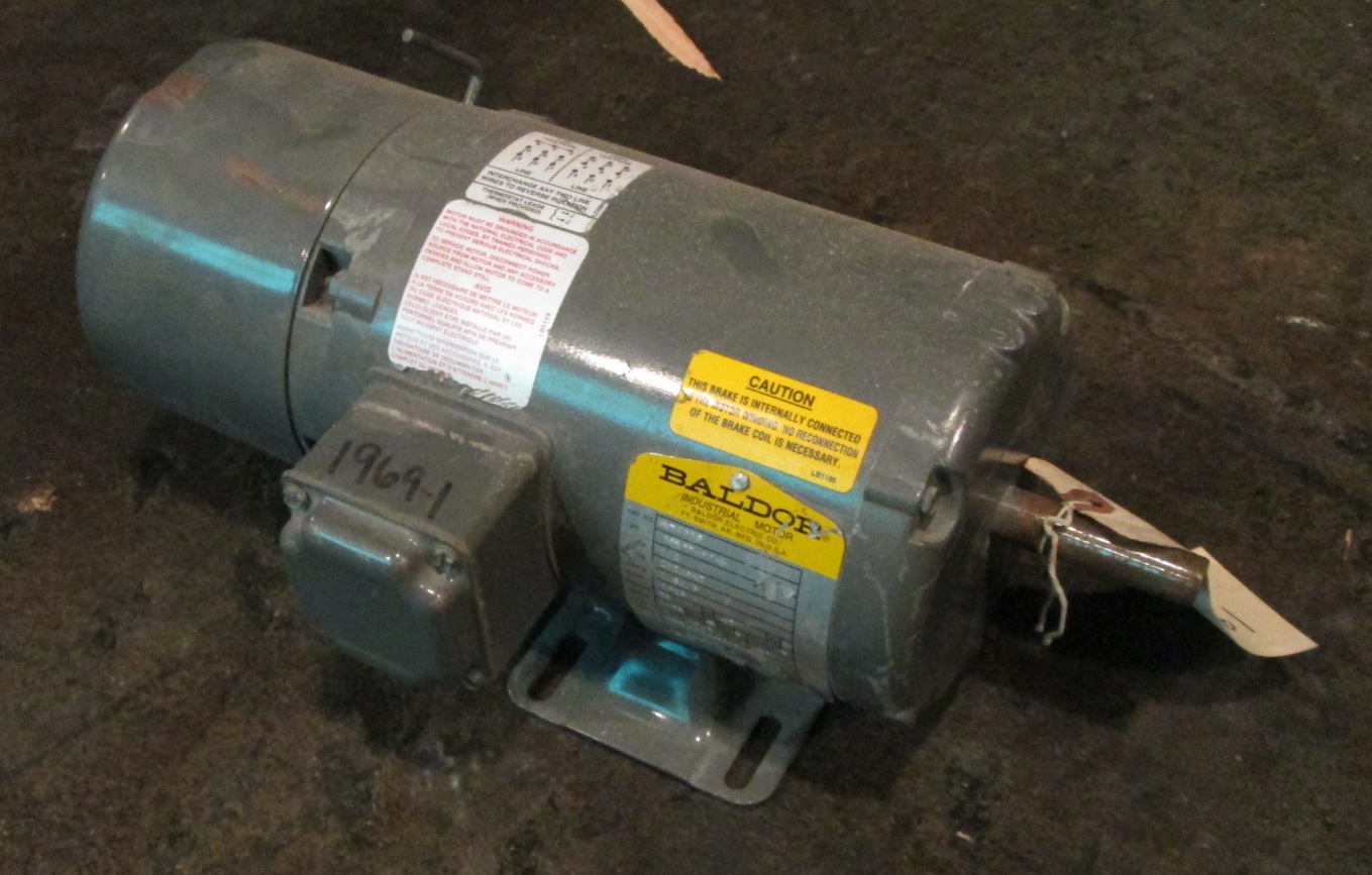 1/2 HP Baldor Electric Motor, 1725 rpm