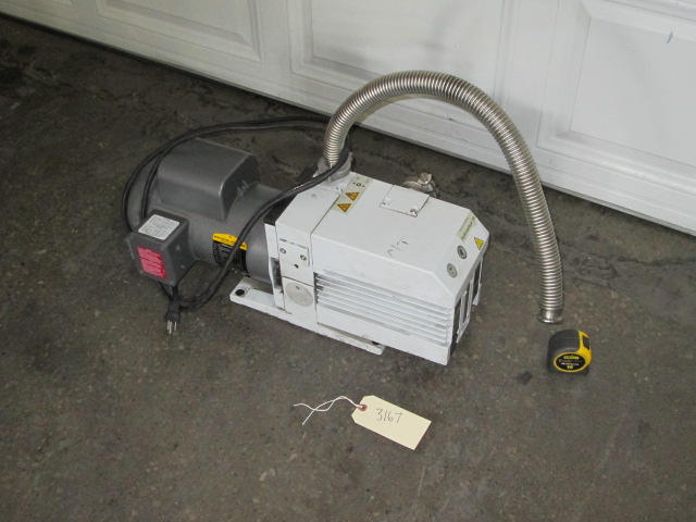 1.5 hp Leybold Vacuum Pump, TRIVAC, single phase