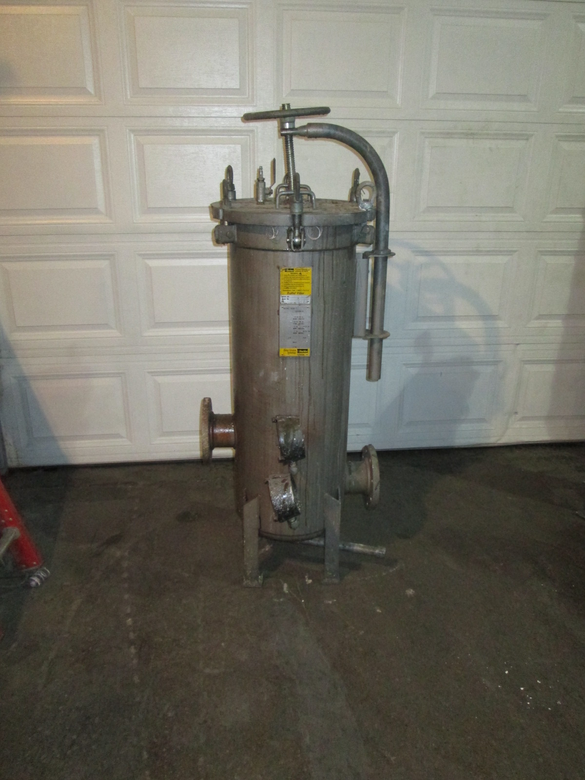 Fulflo Filter, Parker, stainless steel housing