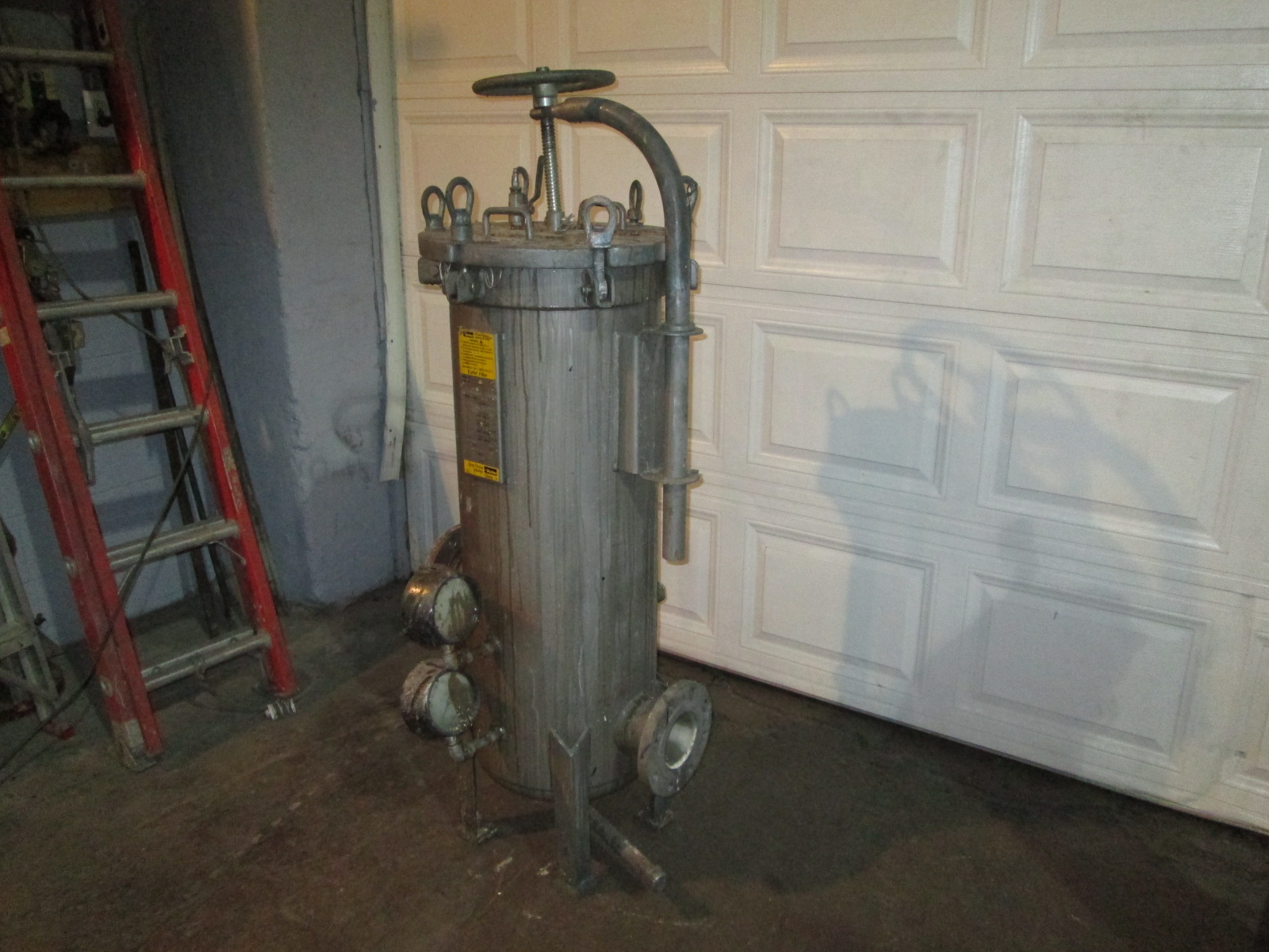 Fulflo Filter, Parker, stainless steel housing