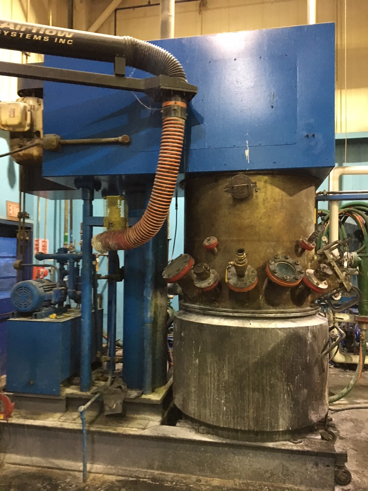 200 gallon Ross PD Mixer, stainless steel, jacketed, vacuum