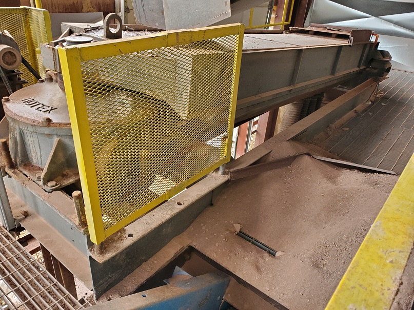 Rotex Screener 40" x 120" , 5 hp carbon steel