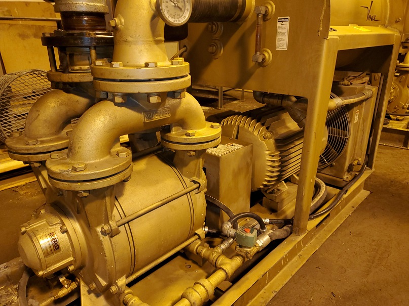 Dekker Vacuum Pump, 25 hp, Model VMXVFD0453KA100