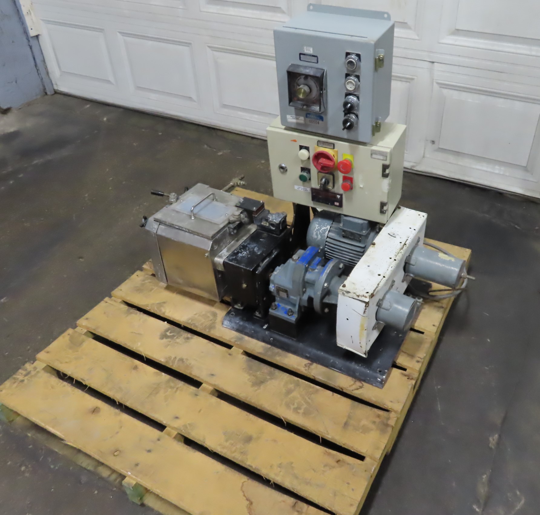 used Laboratory Double Arm Sigma Blade Mixer, stainless steel