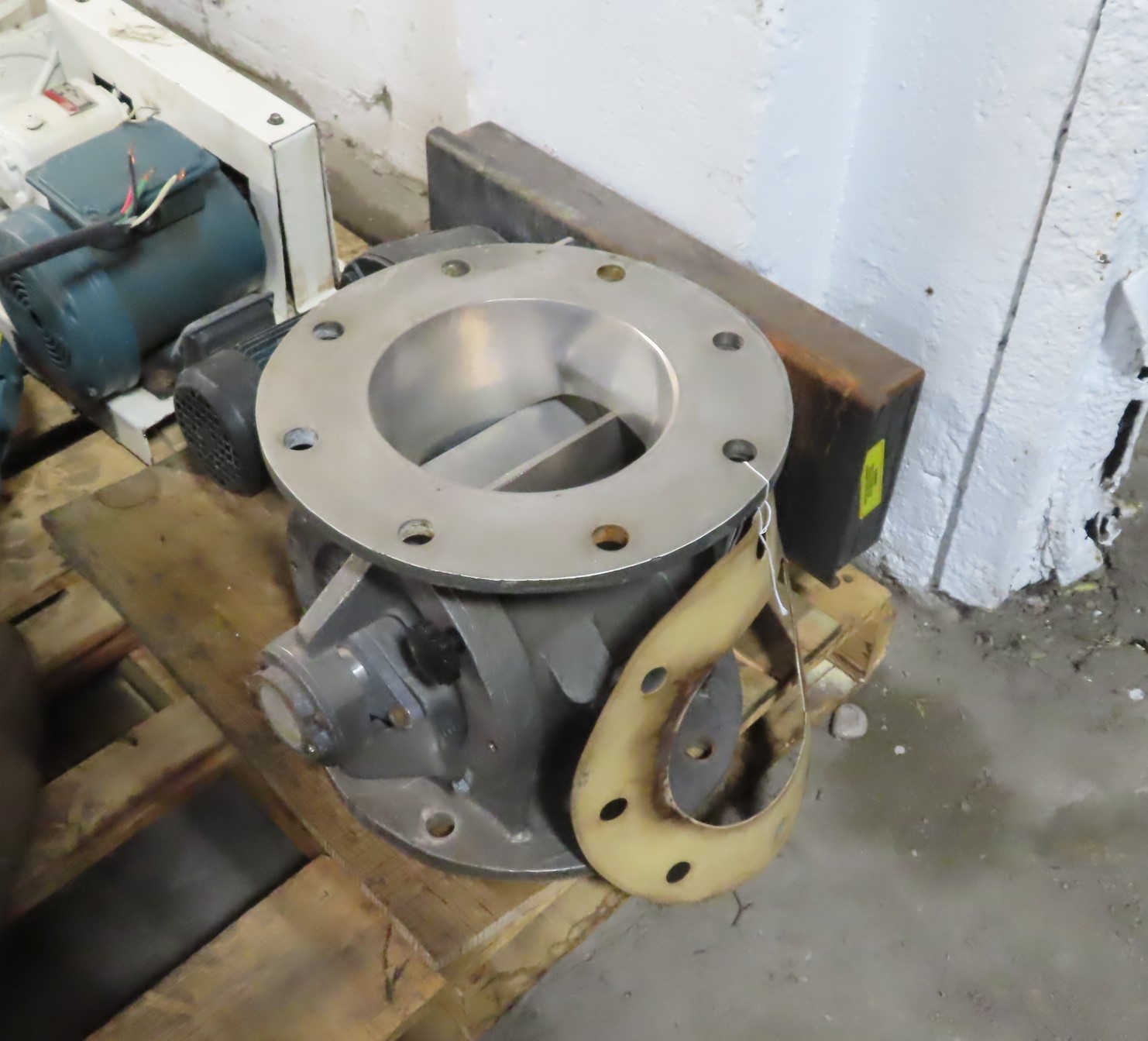 used 8" Rotolok Rotary Airlock, stainless steel