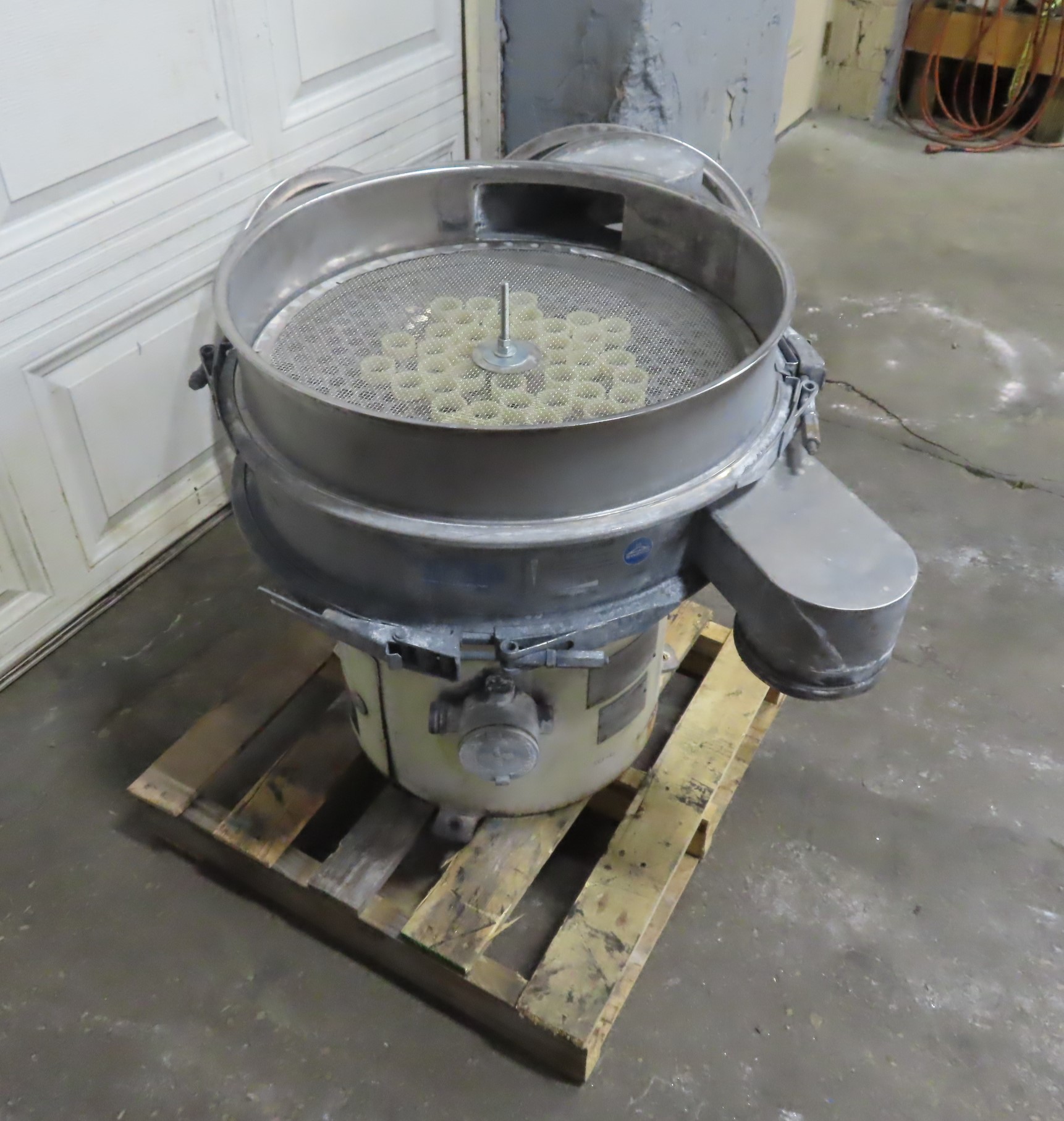 24" Sweco Screener, single deck, stainless steel