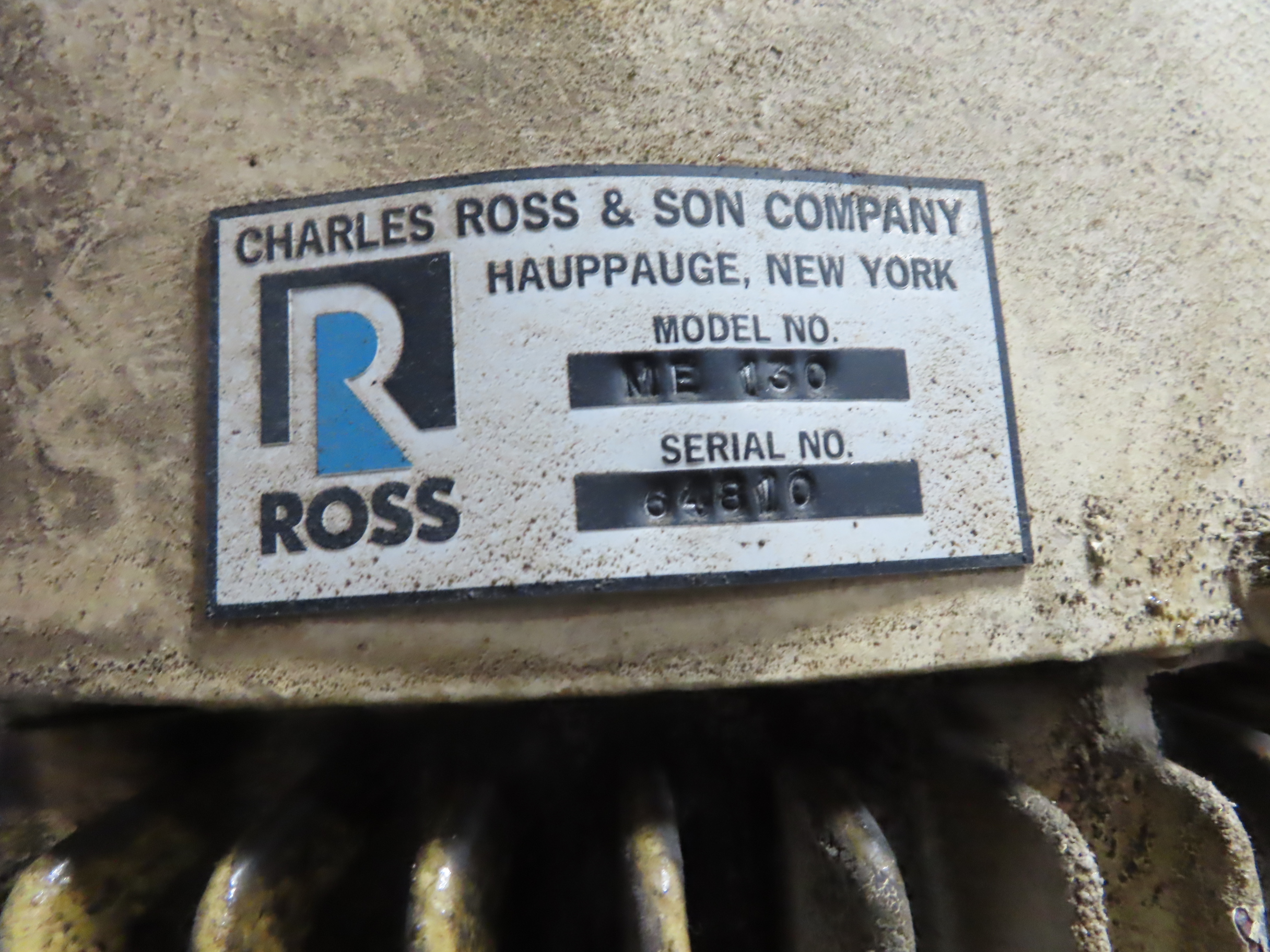 30 hp Ross High Shear Mixer Rotor Stator with Sta-Warm 250 gallon ...