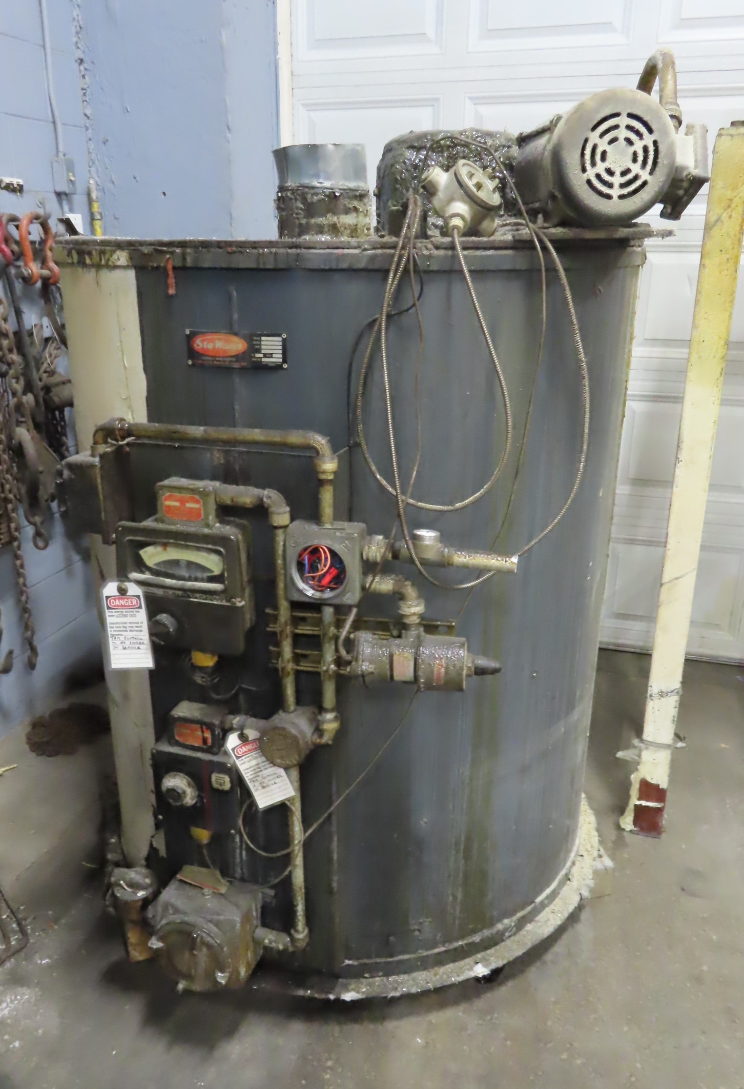 30 hp Ross High Shear Mixer Rotor Stator with Sta-Warm 250 gallon ...