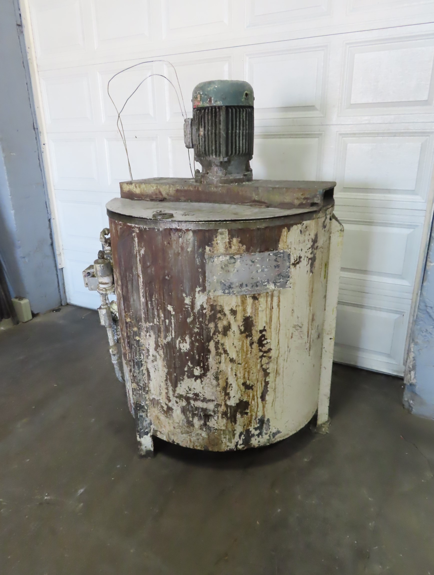 10 HP Ross High Shear Mixer Rotor Stator with 150 gallon Sta-Warm Tank