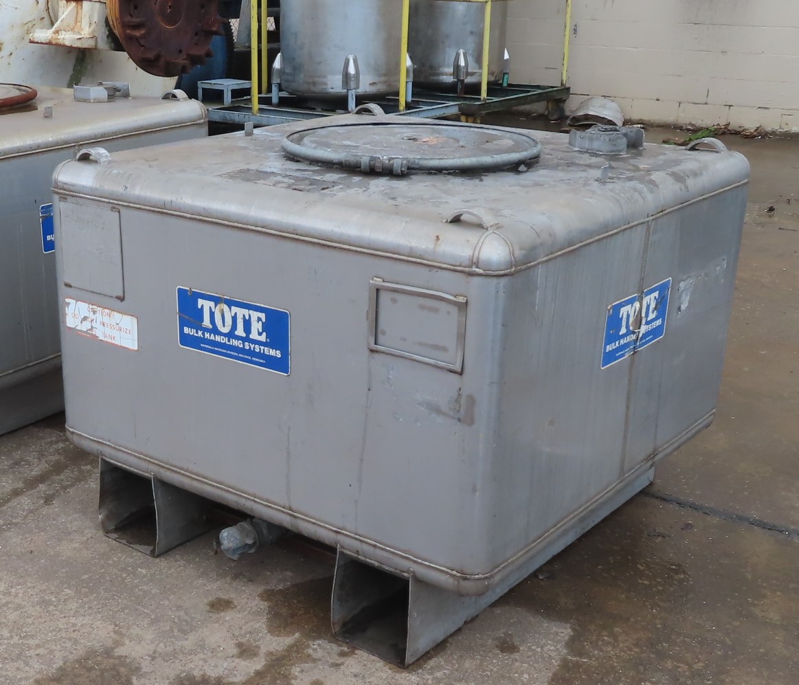 Liquid IBC Tank Totes, stainless steel
