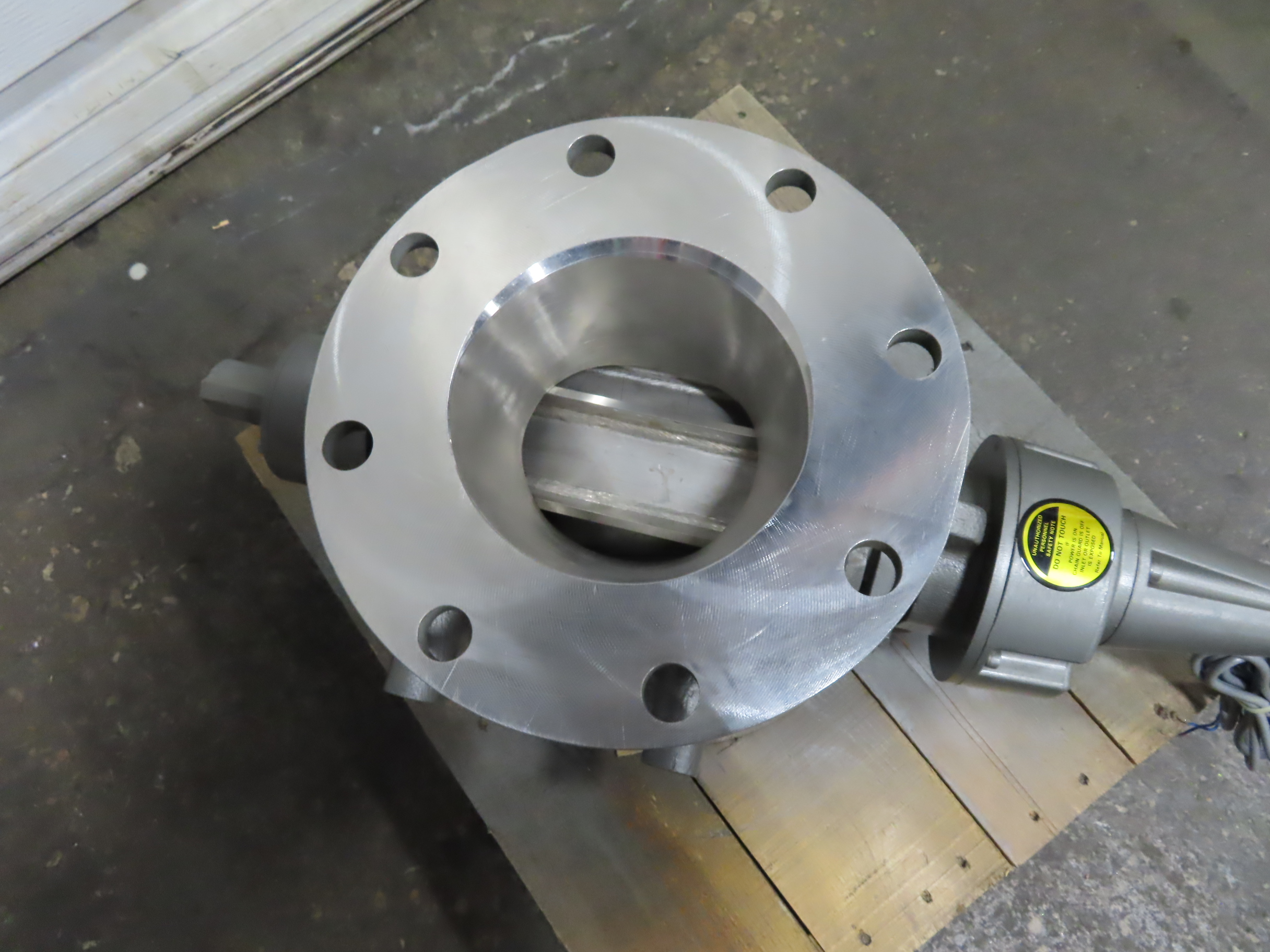 Rotolok Rotary Airlock Valve, 6" flanged and tapered